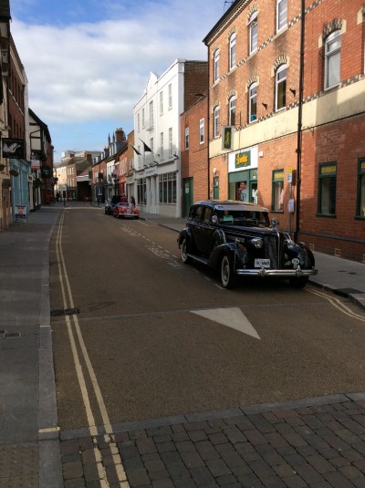 Classic Cars in New Street, Worcester
