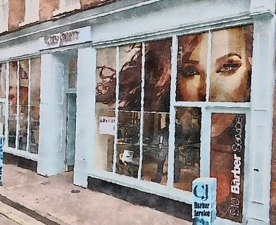 ClipJoint Hairdressers in New Street, Worcester, UK.