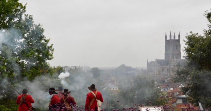 Battle of Worcester Celebrations held on Saturday 1st September