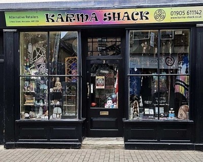 Karma Shack Worcester, New Age and Ethnic Gift Shop.