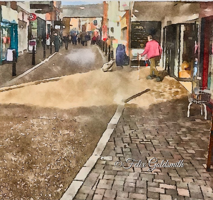 The Shambles Shopping Centre in Worcester