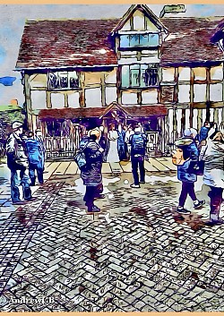 Shakespeare’s Birthplace, Stratford upon Avon.